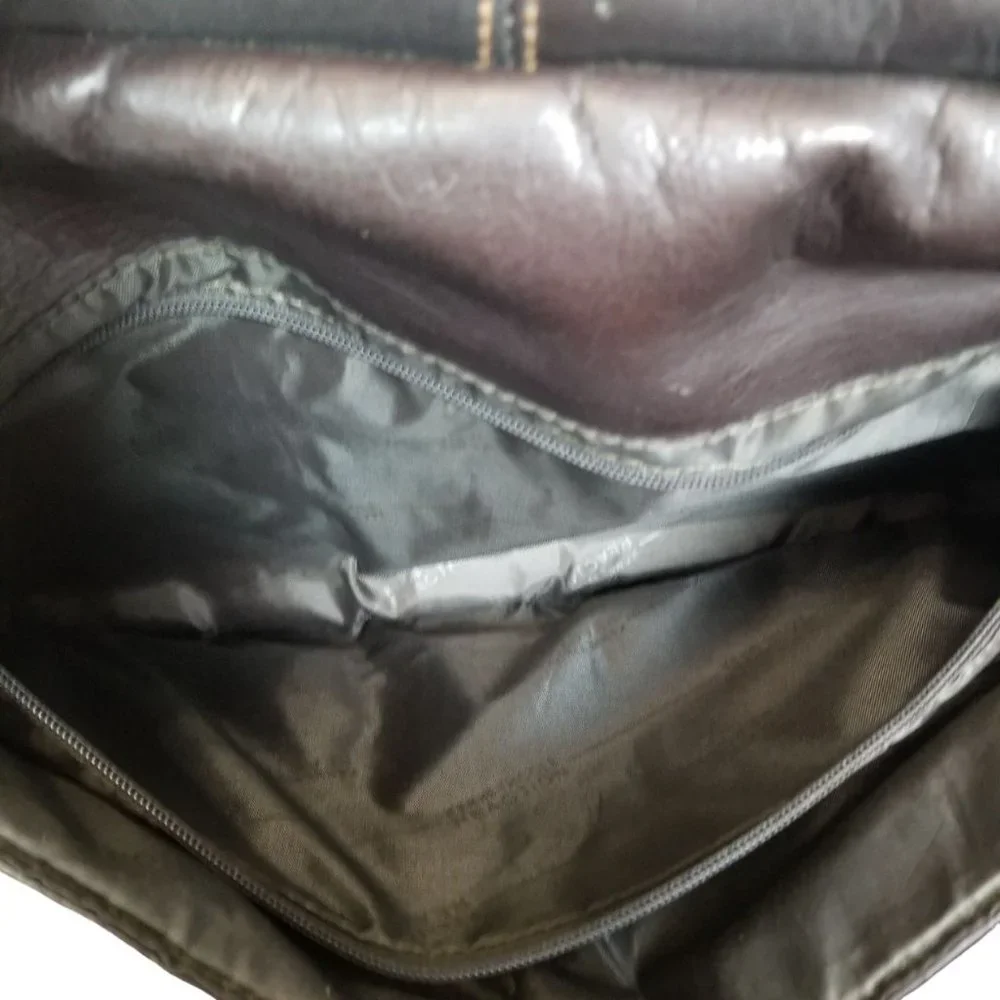 Kenneth Cole Reaction Mens Show Business - 4 Double Gusset Flapover Laptop Bag